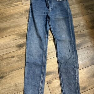 stradivarius Men’s Slim Straight Blue Jeans